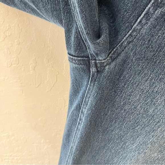 SPANX Jegging Pull On Jeans Size Medium Medium Wash - Picture 7 of 12